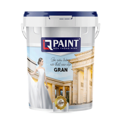 SƠN SIÊU TRẮNG NỘI THẤT CAO CẤP GRAN - IQ